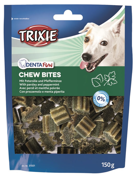 TRIXIE - denta fun chew bites hundgodis 150g