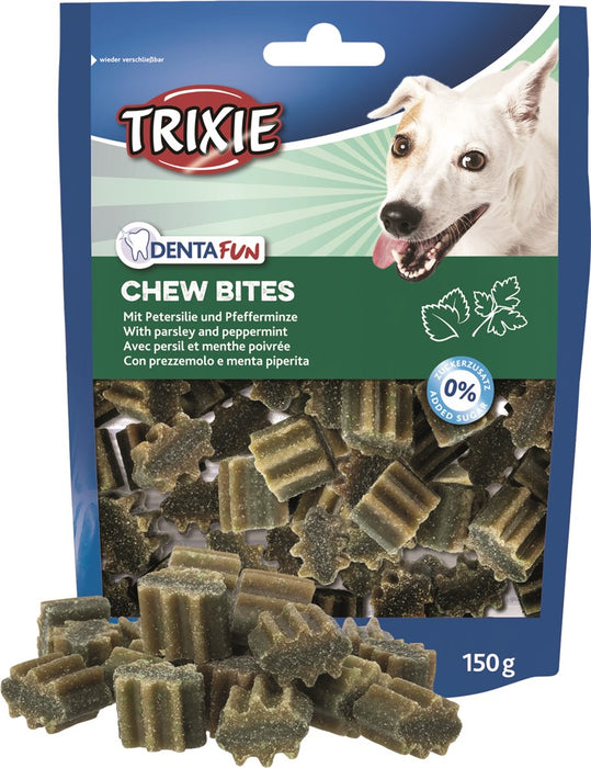 TRIXIE - denta fun chew bites hundgodis 150g