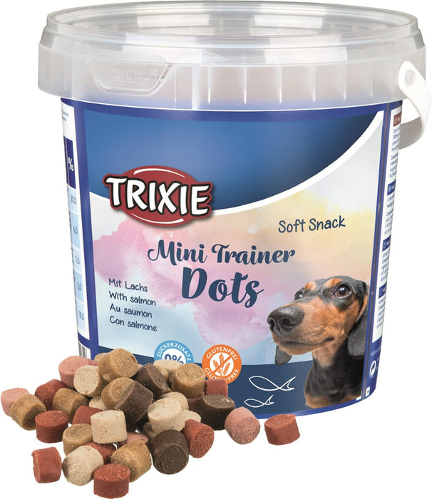 TRIXIE - soft snack mini trainer dots, 500 g plasthink