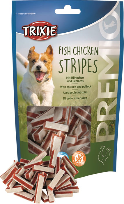 TRIXIE - premio fish chicken stripes, 75 g