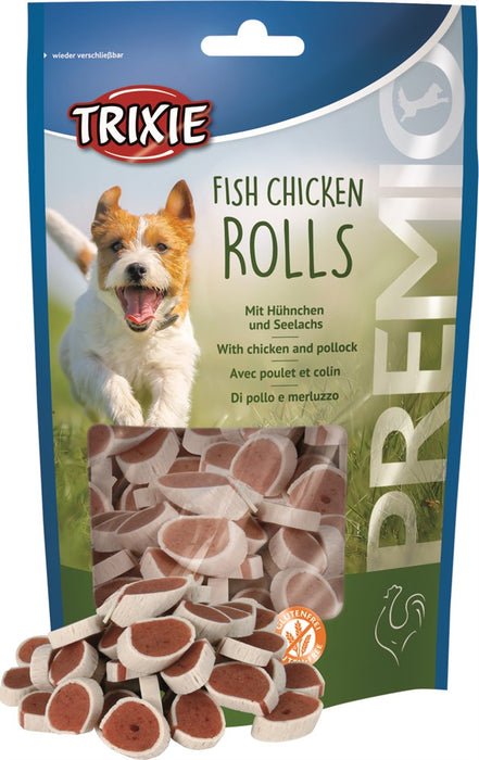 TRIXIE - premio fish chicken rolls, 75 g