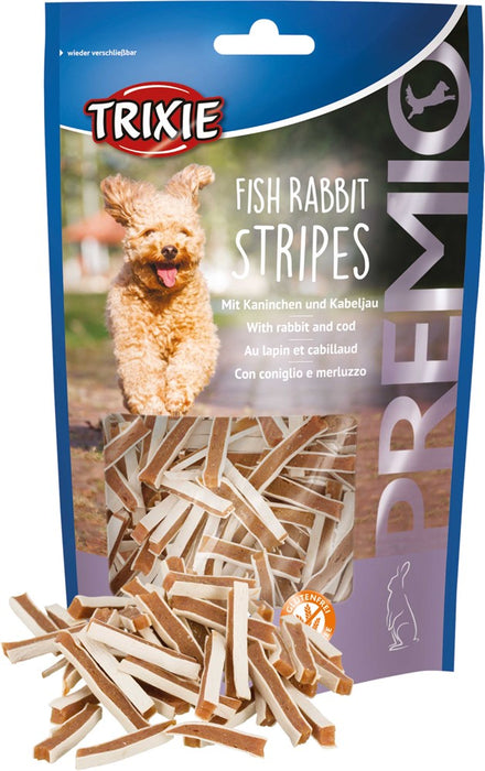 TRIXIE - premio fish rabbit stripes, 100 g