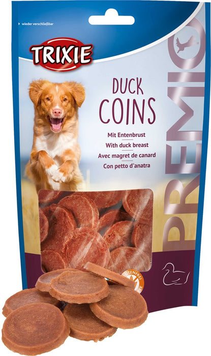 TRIXIE - premio duck coins, 80 g