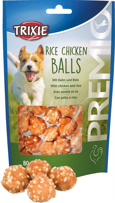 TRIXIE - premio rice chicken balls, 80 g