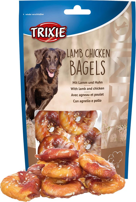 TRIXIE - premio lamb chicken bagels, 100 g