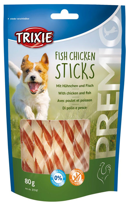 TRIXIE - premio fish chicken sticks, 80 g