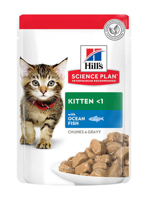 Zoolagret - hills kitten multipack chicken & ocean fish, 12x85g, multipack