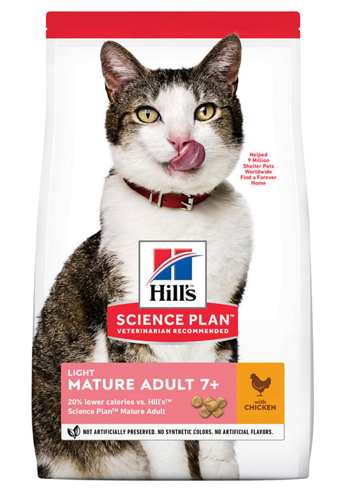 Hills - feline mature light kyckling 1.5kg