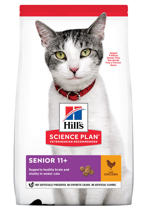 Hills - feline senior chicken 3kg