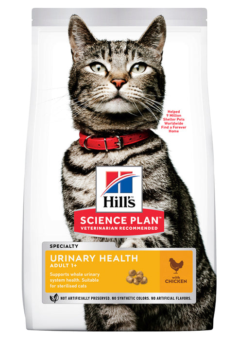 Hills - feline adult urinary health chicken 3kg