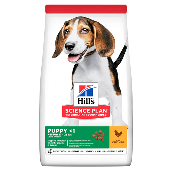 Hills - puppy medium chicken 12kg