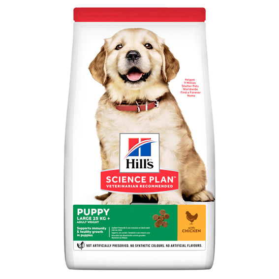 Hills - puppy large breed chicken 12kg