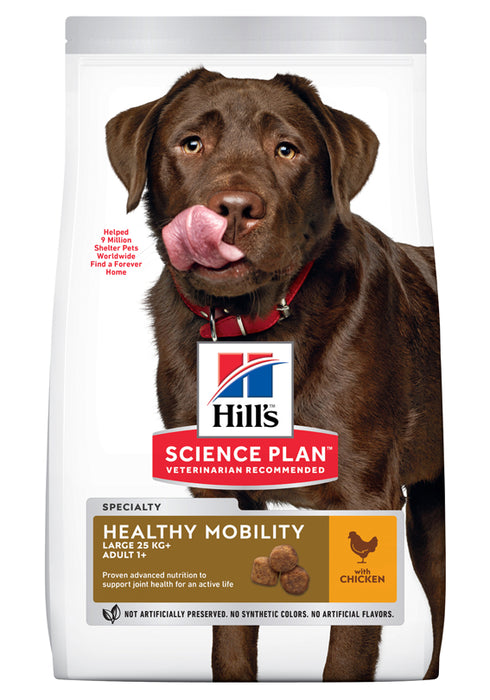 Hills - canine adult healthy mobility large breed chicken 14kg - hundfoder