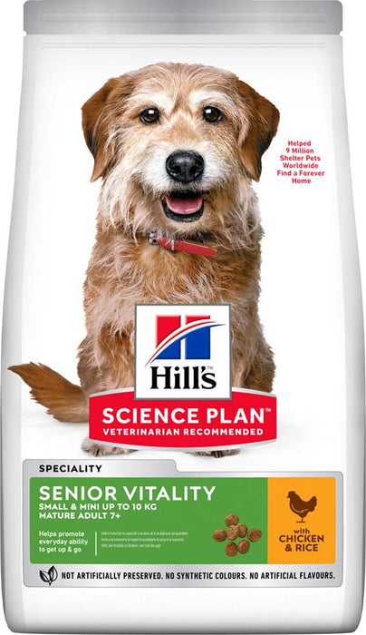 Hills - canine senior vitality small&mini torrfoder kyckling 1.5kg