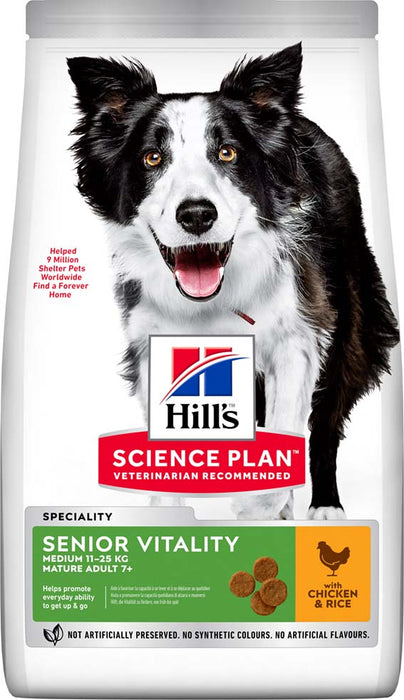 Hills - canine senior vitality medium kyckling 2.5kg