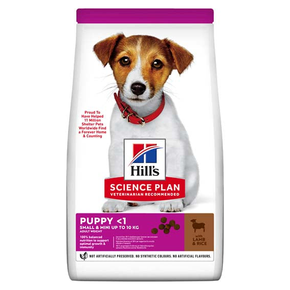 Hills - puppy lamb & rice torrfoder 3kg - hundfoder