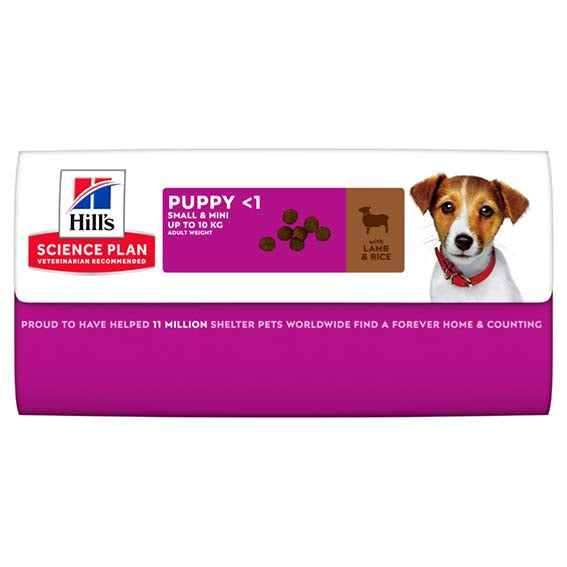 Hills - puppy small & mini lamb & rice 1.5kg