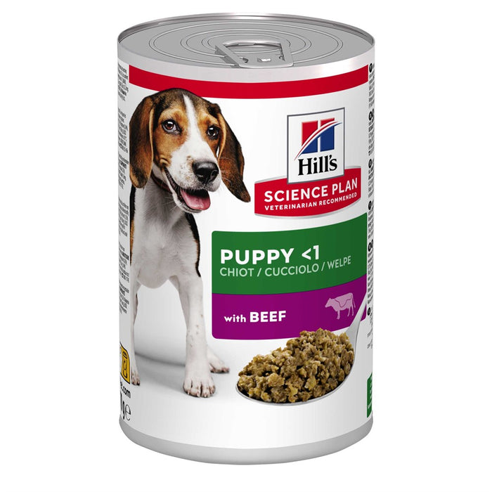 Hills - canine puppy beef 12x370g