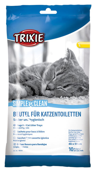 TRIXIE - simple´n´clean kattlådspåsar l 46x59 cm 10-pack