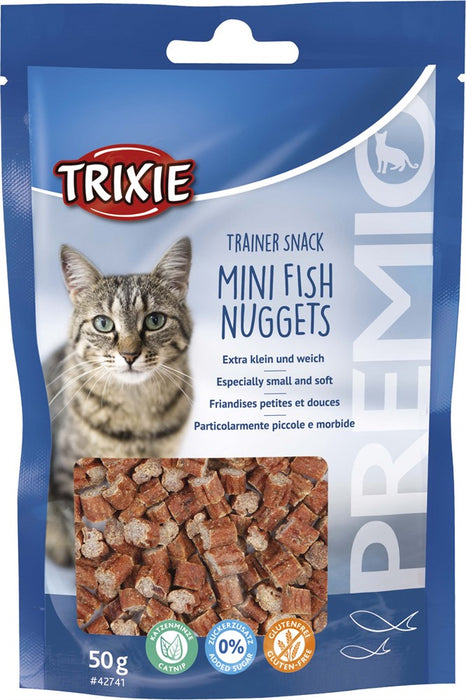 TRIXIE - premio trainer snack mini fish nuggets, 50 g