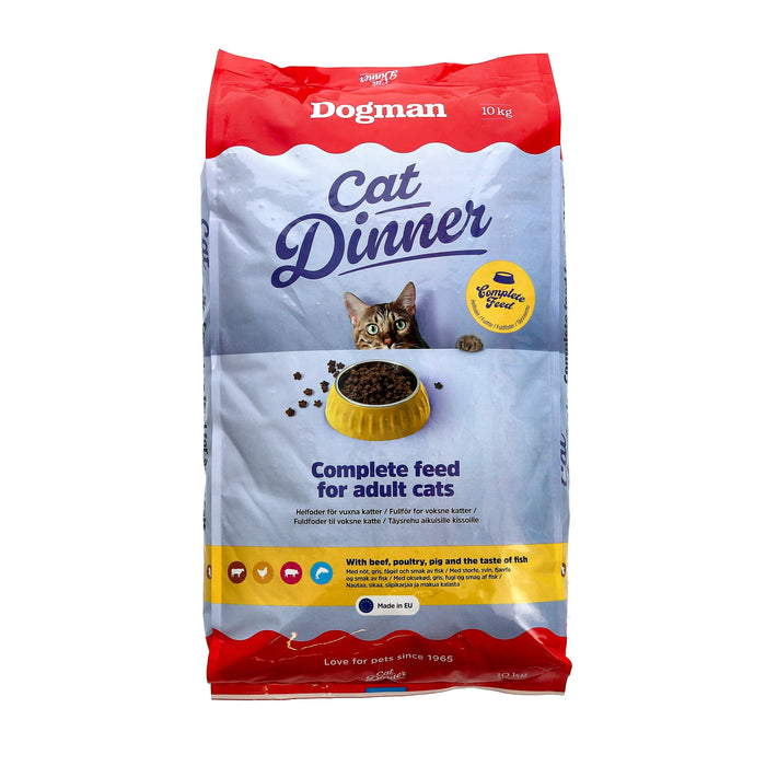 Dogman - dinner kattfoder 10kg