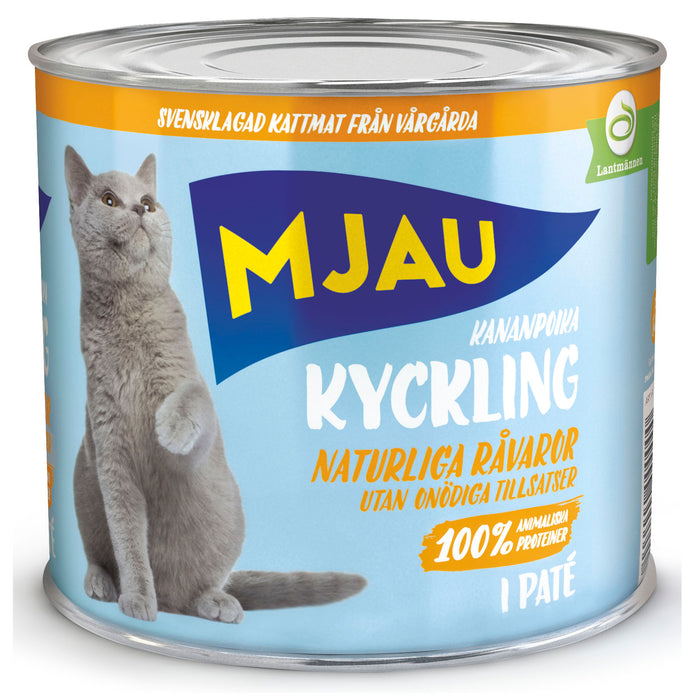 Mjau - paté med kyckling