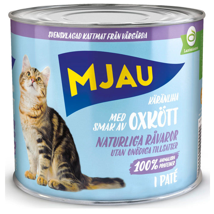 Mjau - paté med oxkött