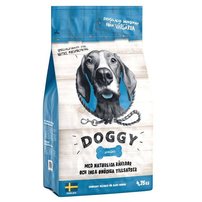 Doggy - senior hundfoder 4,75kg