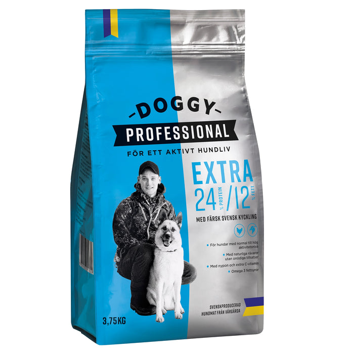 Doggy Professional - professional extra hundfoder 3,75kg