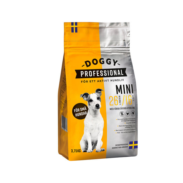 Doggy Professional - professional mini hundfoder 3,75kg