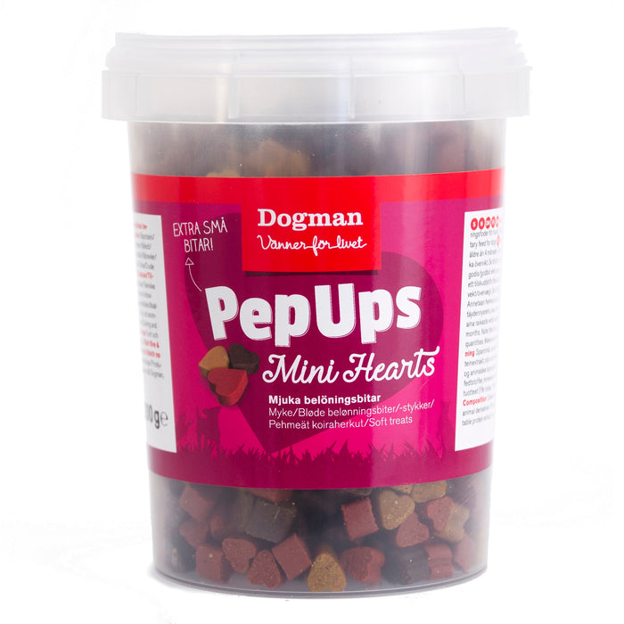 Dogman - pepups mini hearts