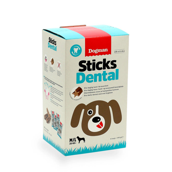 Dogman - sticks dental box m/l