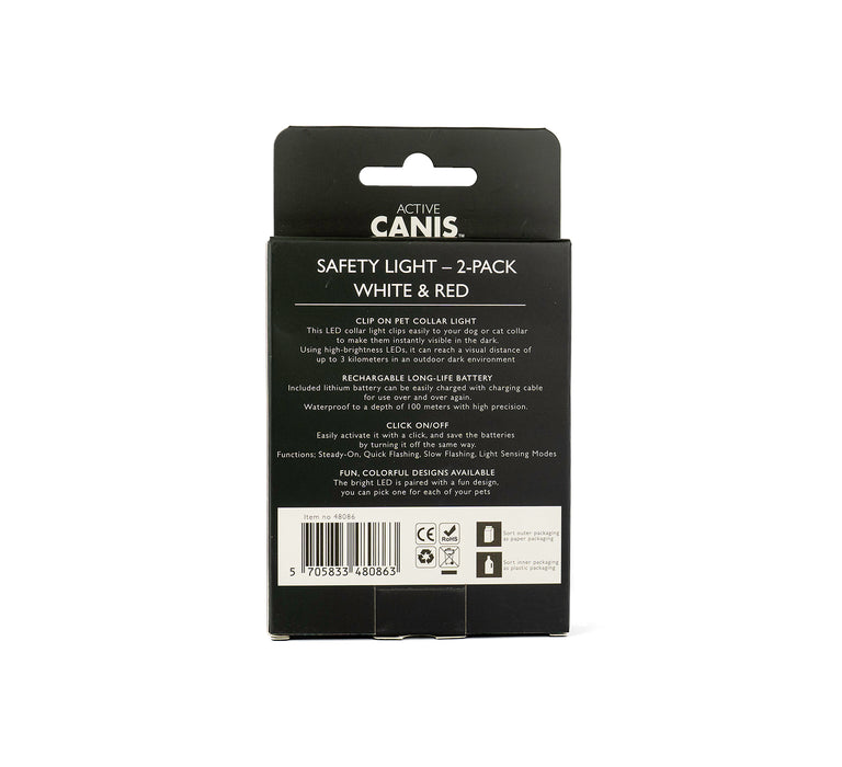 Active Canis - safety lights 2-pack