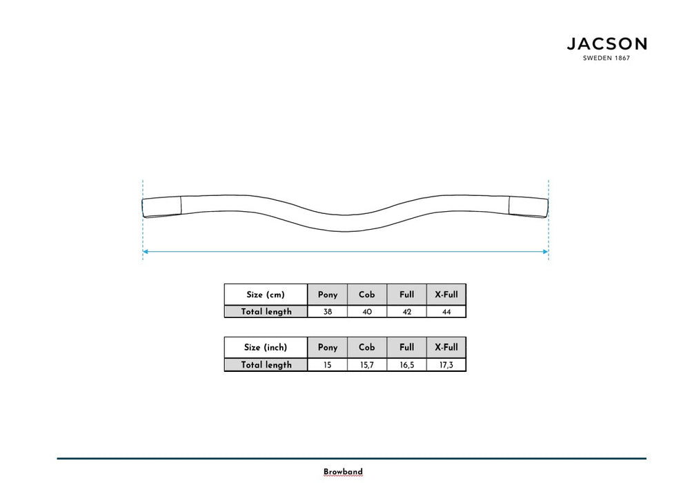 Jacson - cary pannband svart