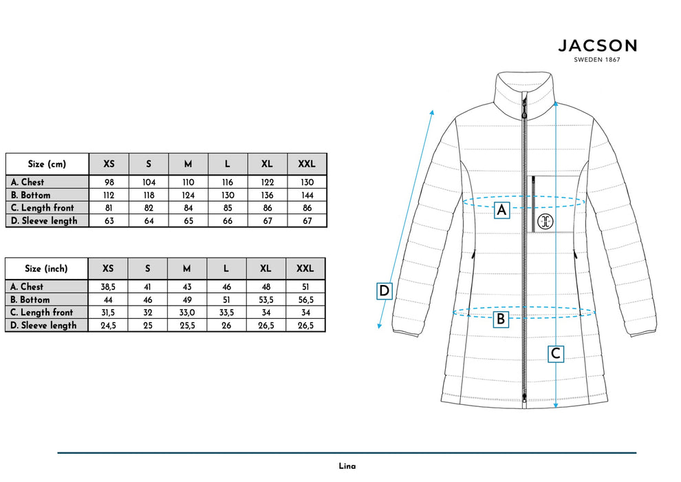 Jacson - lina jacka beige