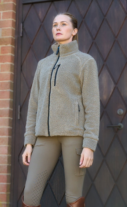 Jacson - inger fleecetröja beige