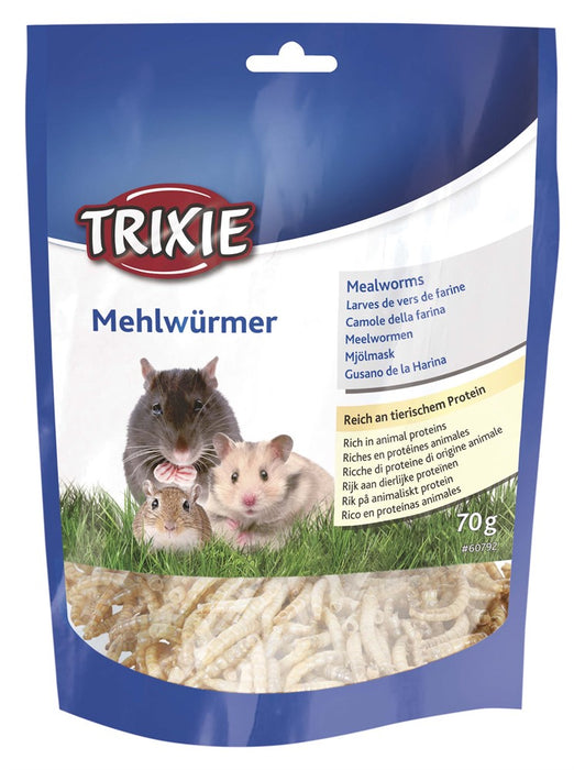 TRIXIE - mjölmaskar, torkade, 70 g