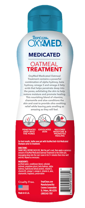 TropiClean - oxymed hypoallergenic treatment 355ml