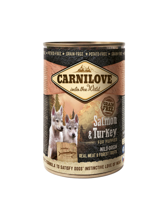 Carnilove - wild meat salmon & turkey puppy