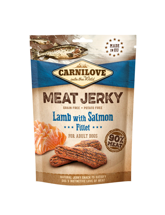 Carnilove - meat jerky lamb with salmon fillet