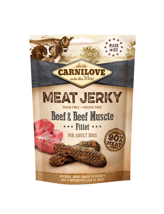 Carnilove - meat jerky beef & beef muscle fillet