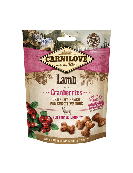 Carnilove - crunchy snack lamb with cranberries