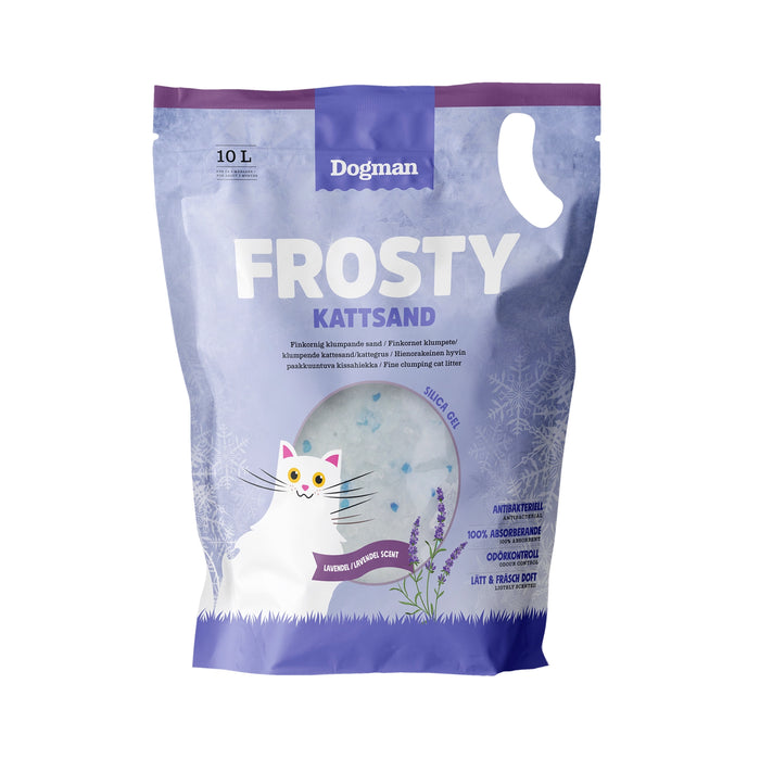 Dogman - kattsand frosty lavendel