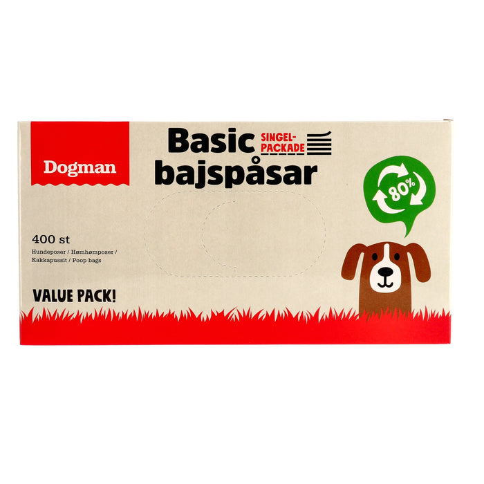 Dogman - bajspåsar basic 400p