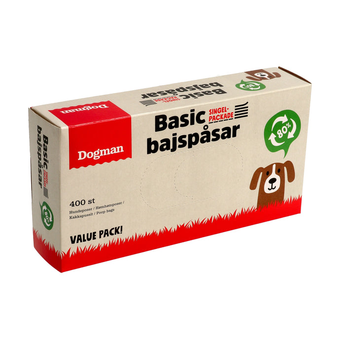 Dogman - bajspåsar basic 400p