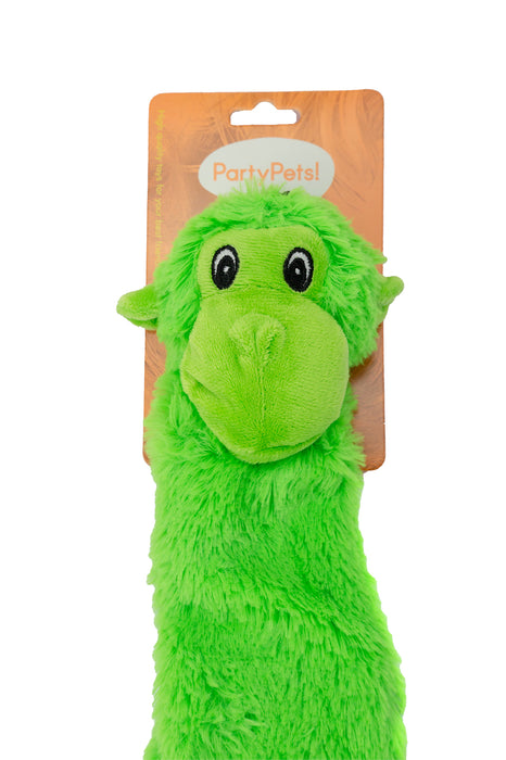 Party Pets - flat monkey 42 cm green