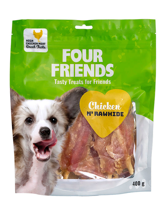 FourFriends - chicken n´rawhide