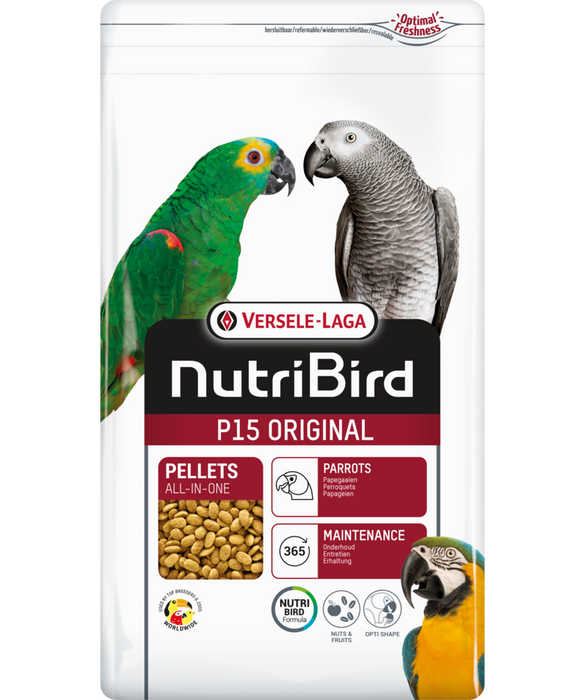 Nutribird - vl p15 papegojpellets original 3 kg