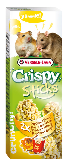 Versele Laga - crispy sticks hamsters & rats popcorn & honey