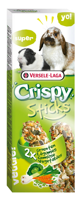 Versele Laga - crispy sticks rabbits & guinea pigs vegetables